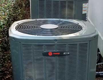 Completed Residential Air Conditioning Installation in Garner, NC